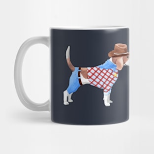 Cowboy Beagle Mug